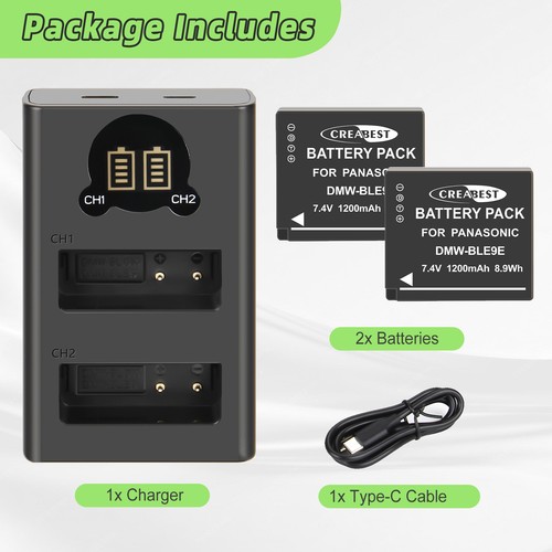 Batteria dmw blg10 ble9 - batteria, dmw-ble9