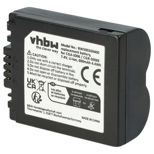 Batterie pour panasonic lumix - panasonic,