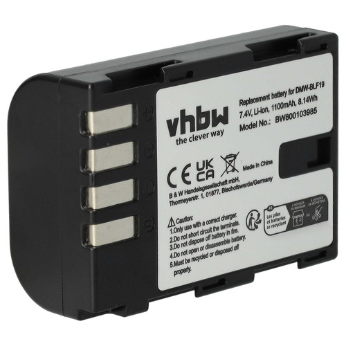 Batteria per panasonic lumix - batteria,