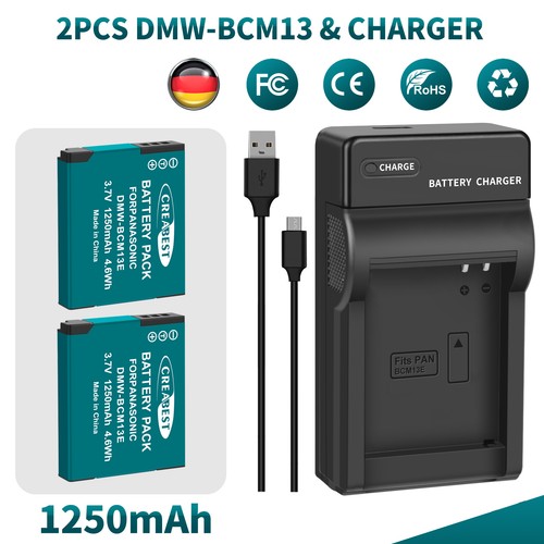 Batteria dmw bcm13 - 2x, +