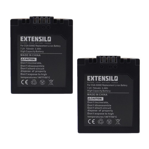 Batteria per panasonic - 2x,