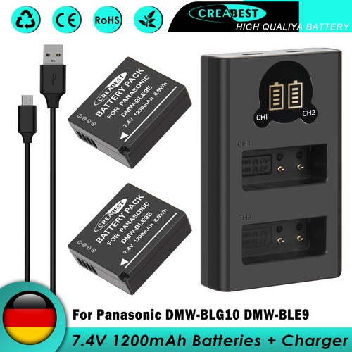 Batteria dmw ble9 - 2x,